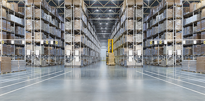 Optimal logistics infrastructure